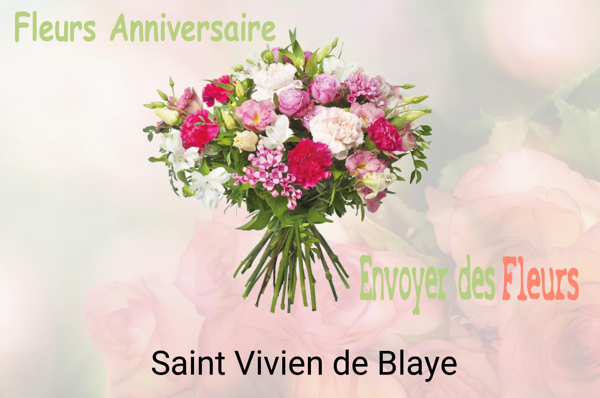 Bouquet de fleurs d’anniversaire livré à Saint-Vivien-de-Blaye