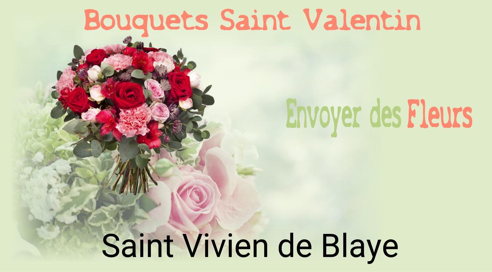Roses de Saint-Valentin livrées à Saint-Vivien-de-Blaye